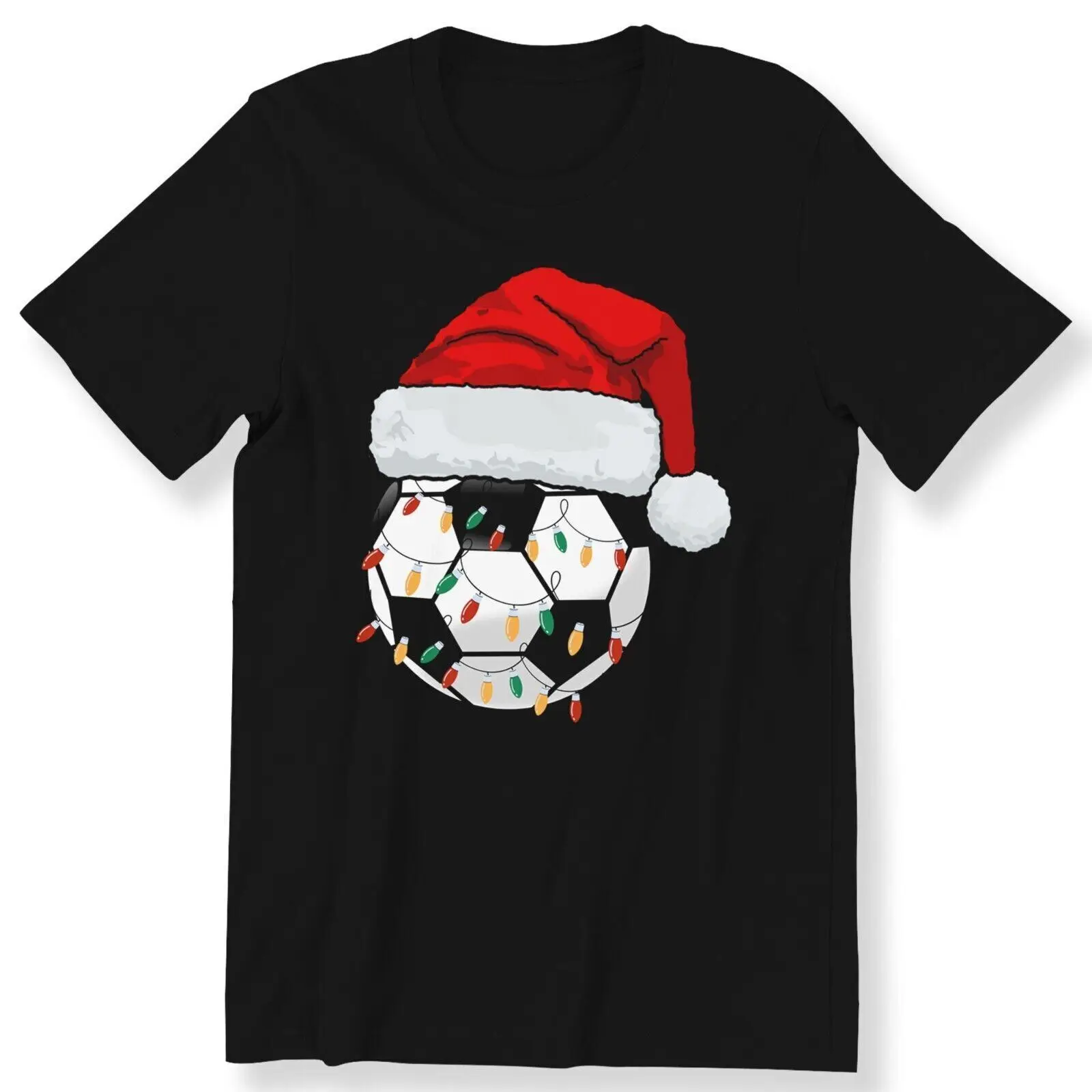 Futbolo Kalėdas Vyrai, Berniukai, Kids Adult T-shirt Futbolo Kalėdų Dovana T-shirt