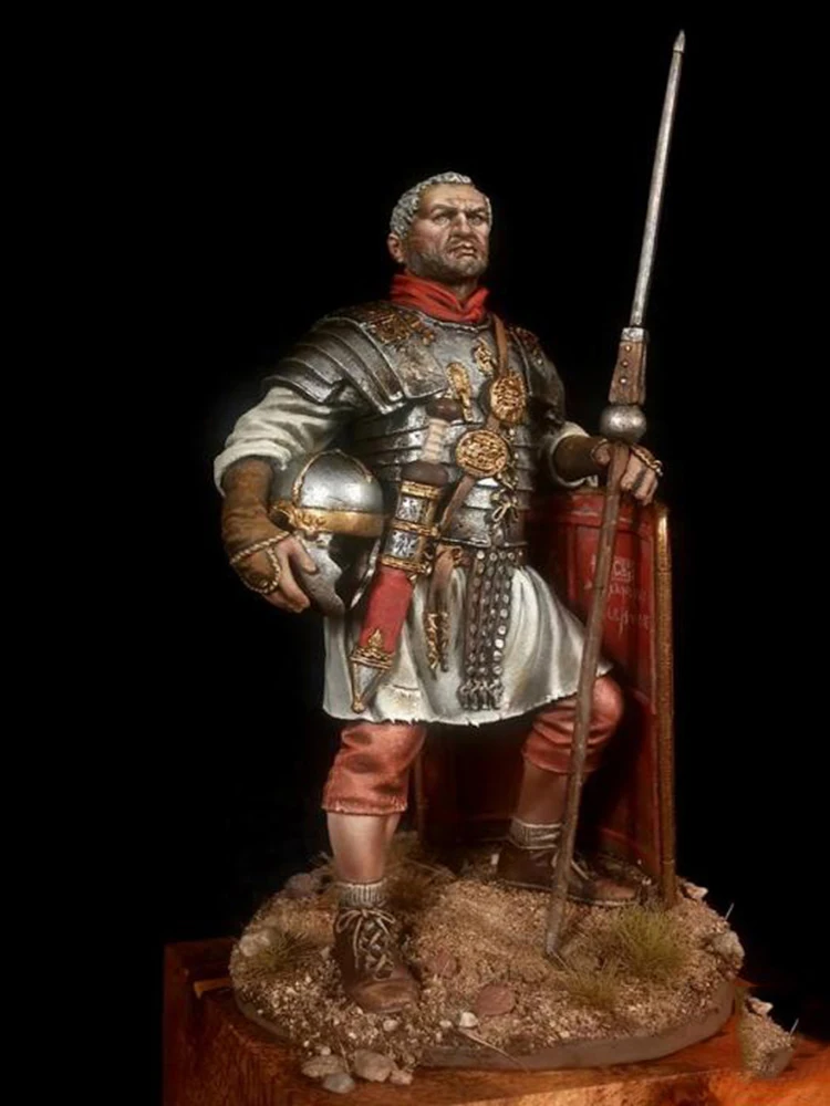 Derva kareivis 1/32 senovės pareigūnas fantazijos kareivis stovi Modelis Unassambled Unpainted Pav Kūrimo Rinkinį