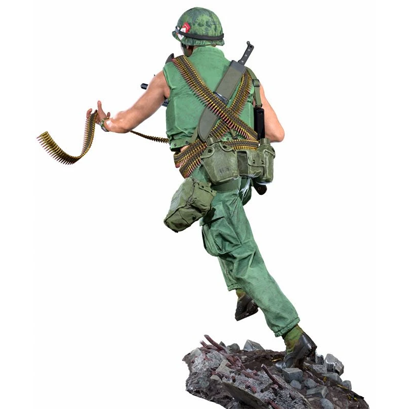1/35 Mastelis dovana Dervos Pav Modelio Rinkinio modeliavimo JAV Armijos Gunner už Miniatiūrinės Žaislas Pav Nesurinkti Unpainted Diorama 