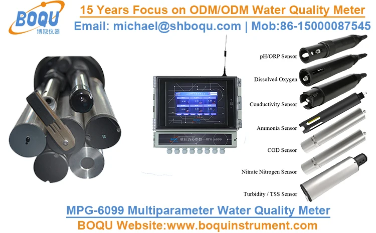 Eksplorasi dan Produksi Migas Naftos Dujų Gamybos Tirti pH COD TŠS Debeto vandens srauto NH3N skaitmeninis vandens kokybės testu skaitiklis