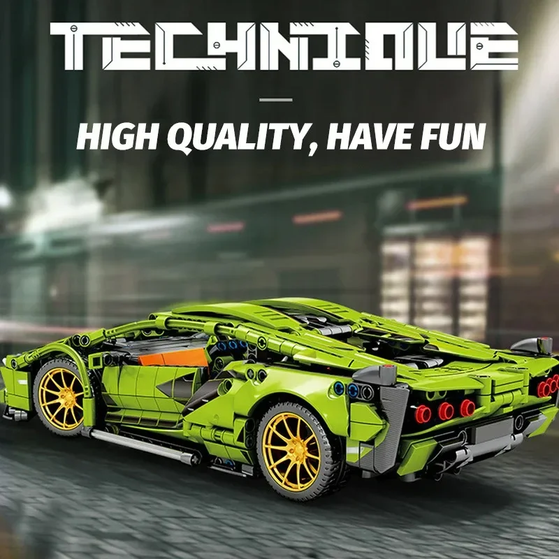 Techniniai Automobilių Serija 1：14 Modelio Lamborghinied Lenktynių Blokai Miesto Sportinių Automobilių Plytų Žaislai Berniukas