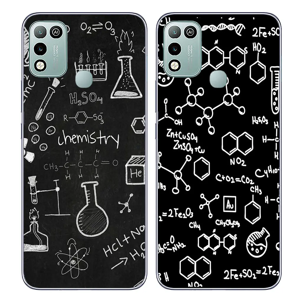 Chemijos Mokslo Minkštas Telefono Dangtelį Samsung Galaxy A04 A14 A23 A34 A54 M23 M33 M52 M53 M30S M31 M51 M21 Silikono Atveju