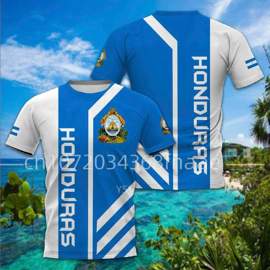 2023 Hondūro Vėliavos, Marškinėliai Vyrams Vasaros Hondūras Emblema Spausdinimo Mados Dizaino Juokinga Futbolo O Ncek Hrvatska vyriški T-shirt