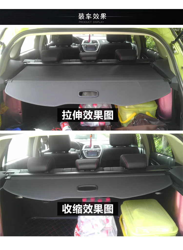 Bagažo Skyriaus Dangtis, Skirtas Suzuki Vitara 2016-2021 Security Shield Galiniai Bagažo Uždanga Ištraukiama Pasiskirstymo Privatumo Automobilių Reikmenys